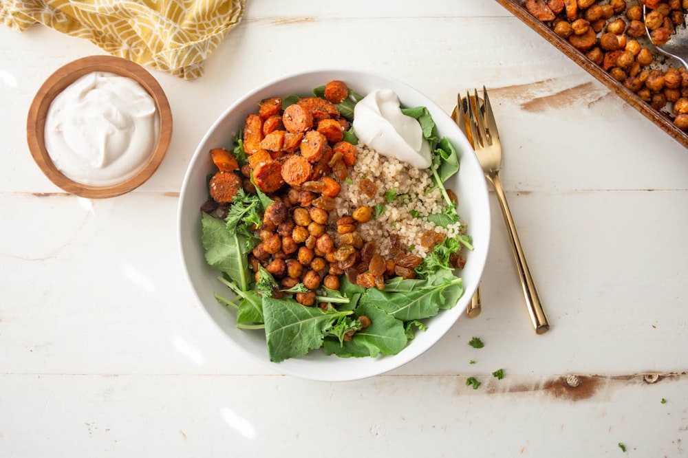 Middle Eastern Quinoa Bowl