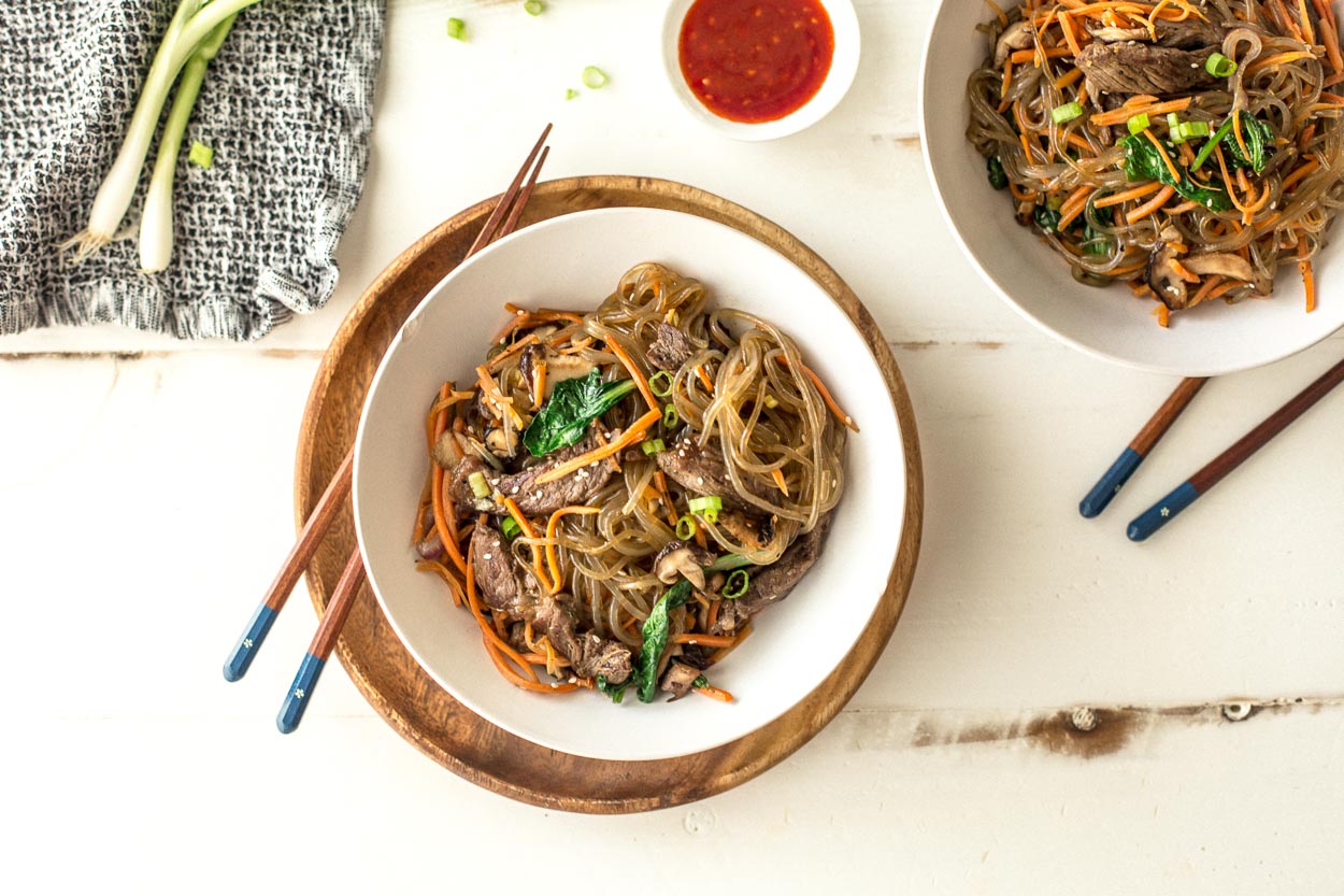 Beef Japchae 