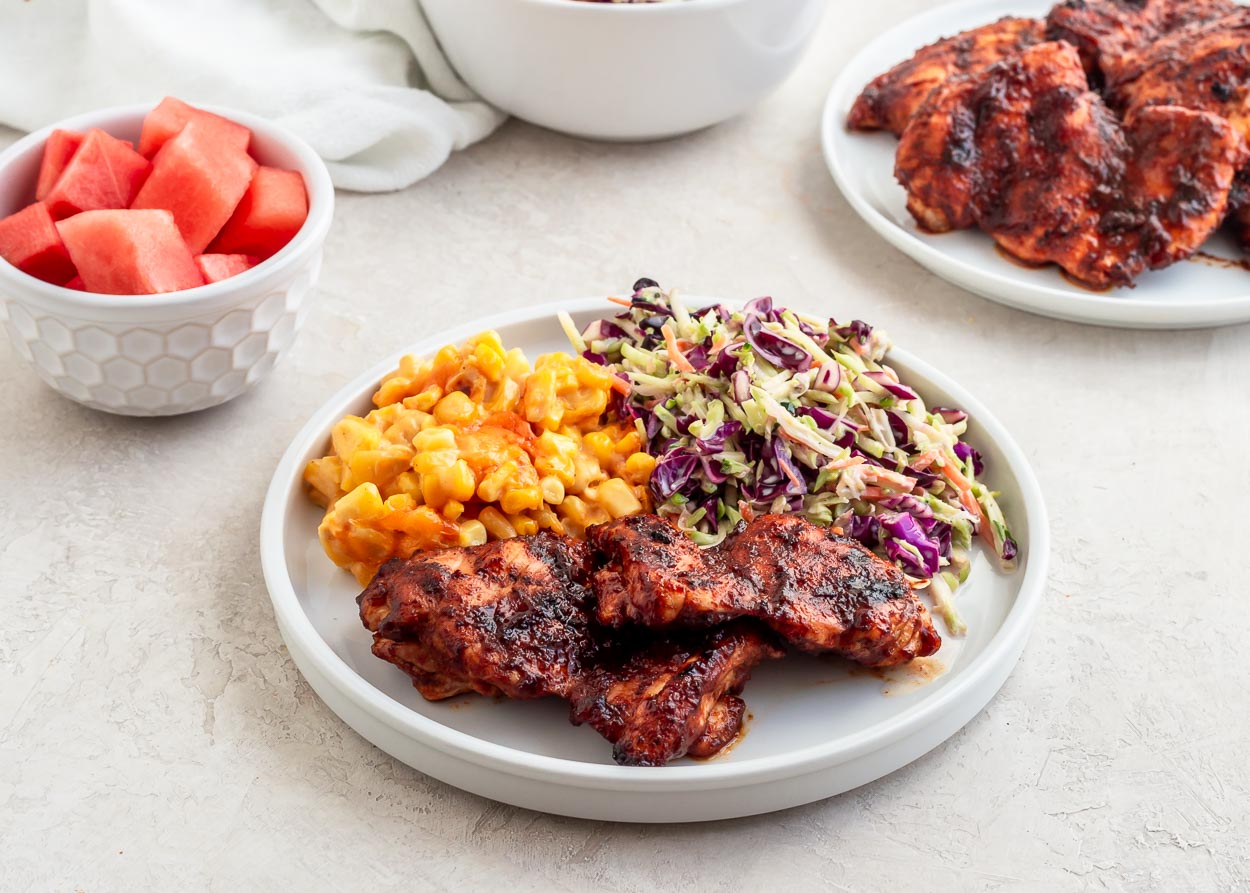 Kansas City Barbecue Chicken Thighs