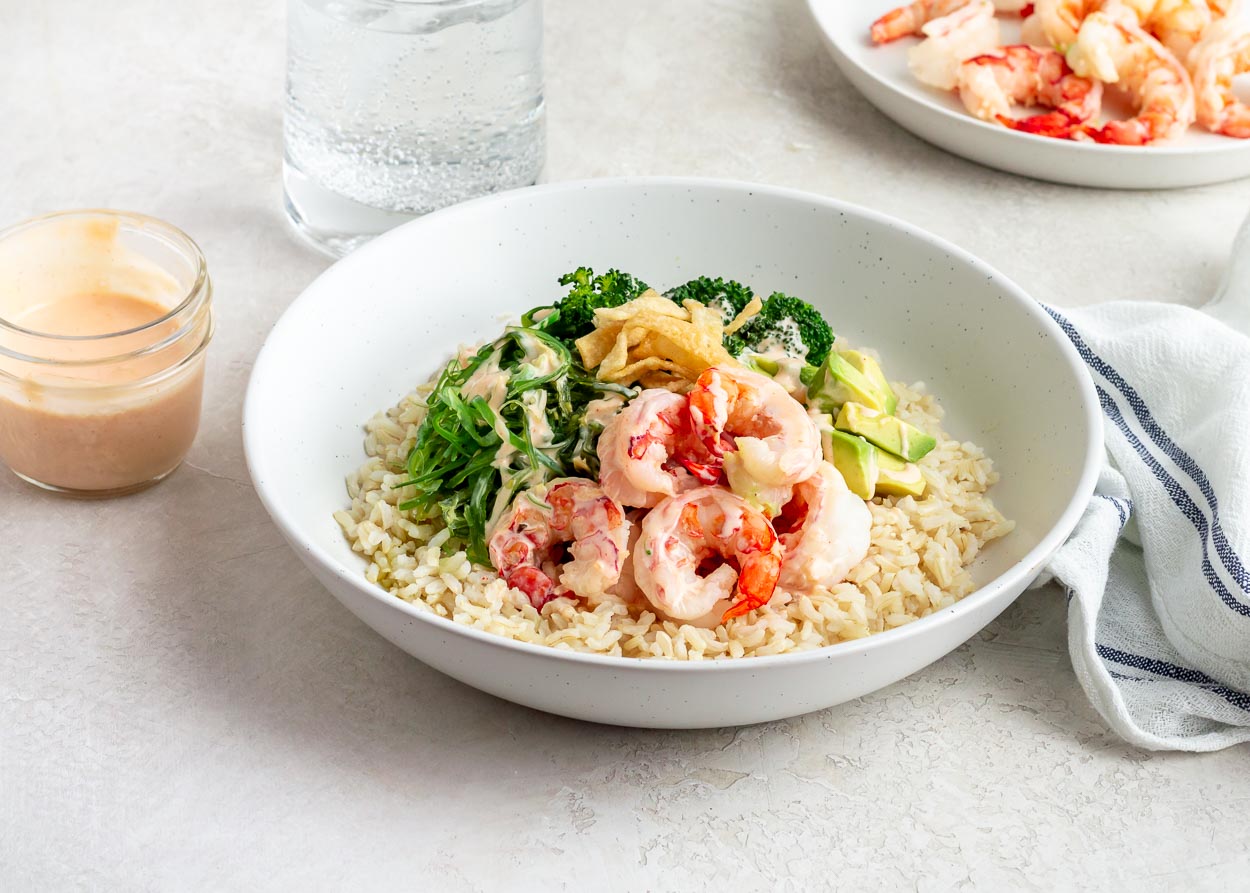 Bang Bang Shrimp Poke Bowl