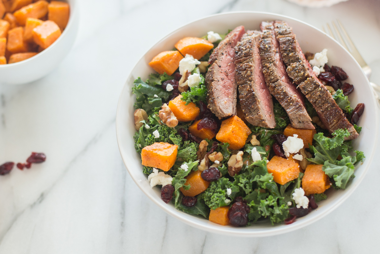 Steak and Kale Salad