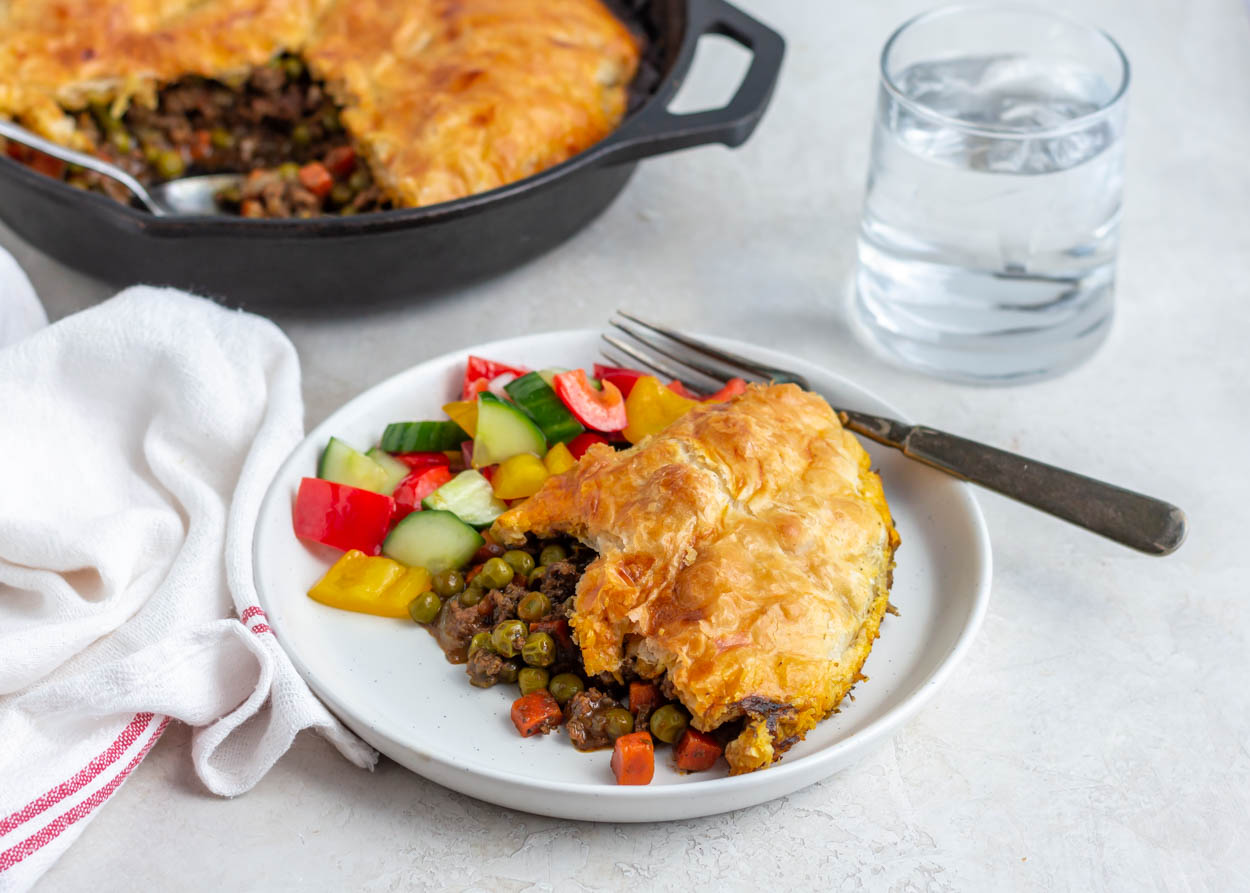 Jamaican Beef Pot Pie