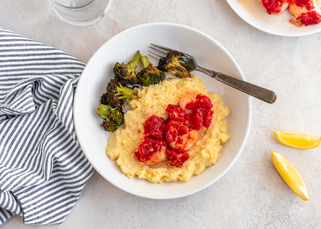 Seared Scallops in Tomato Sauce