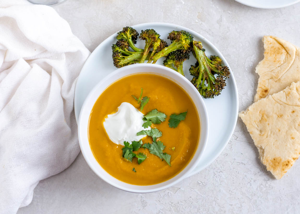 Curried Carrot Ginger Soup