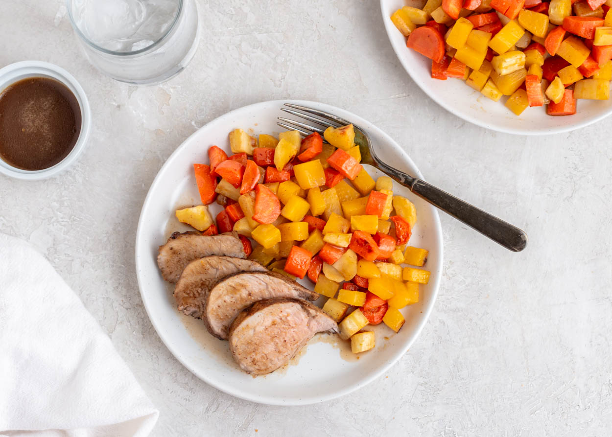 Maple-Balsamic Pork Tenderloin