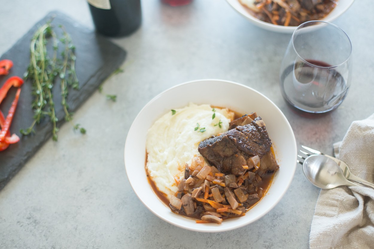 Slow Cooker (or not) Braised Short Ribs