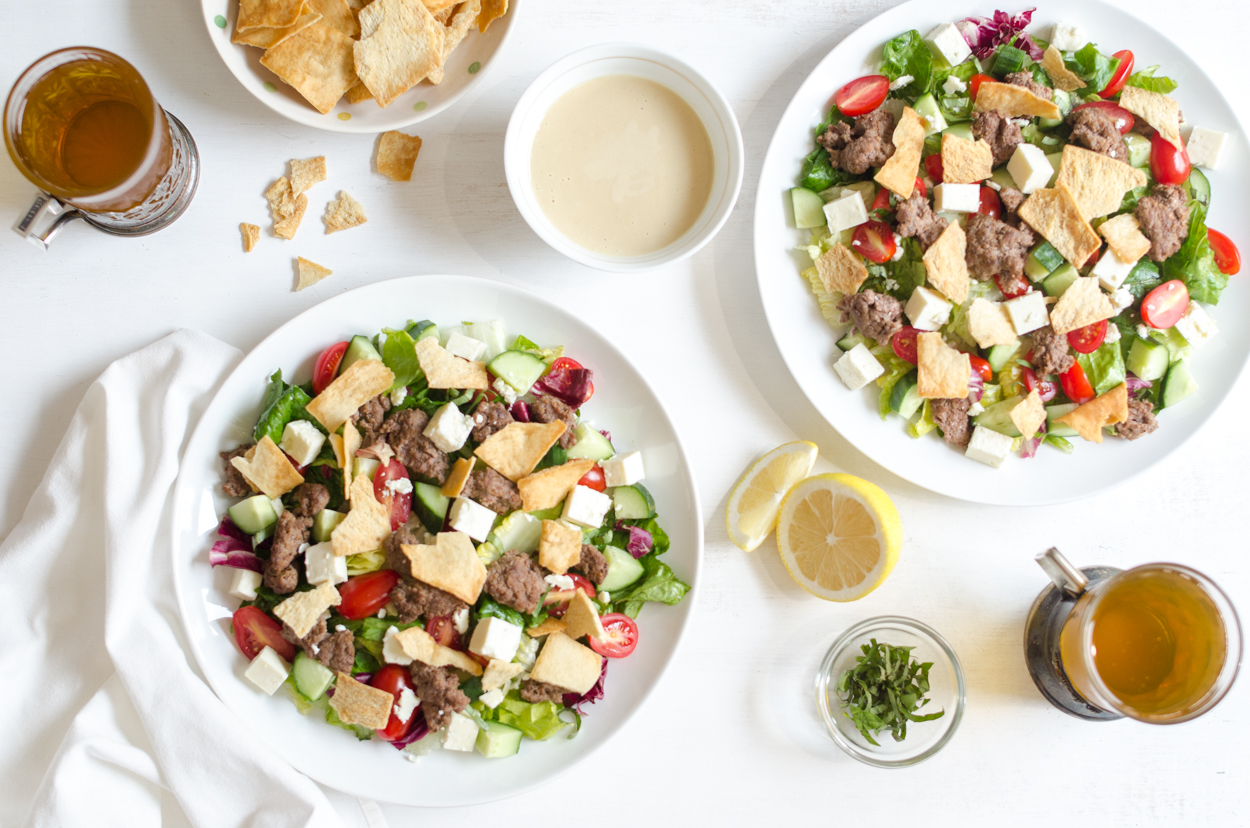 Lamb Fattoush Salad