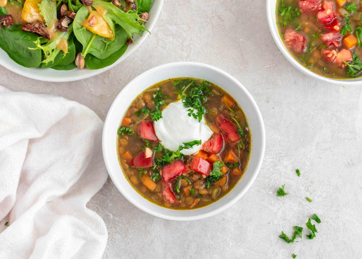 Instant Pot (or not) Persian Lentil Soup