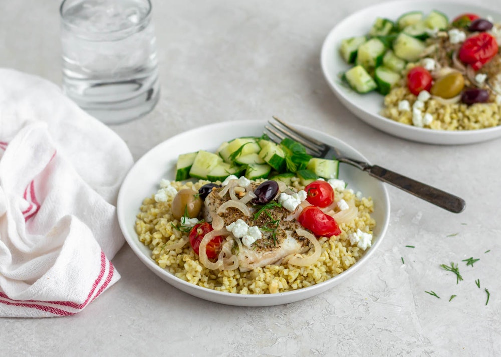 Greek-Style Baked Fish | Cook Smarts