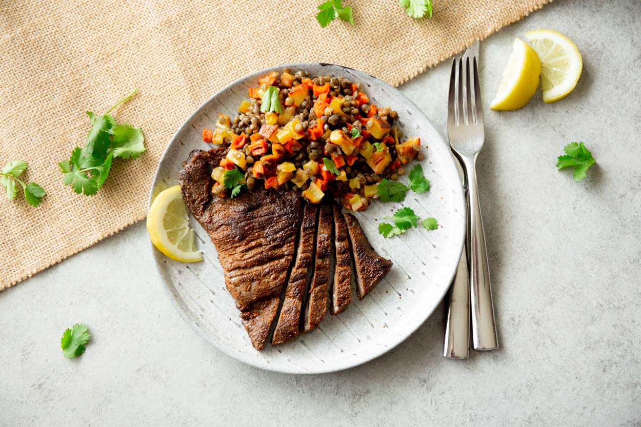 Moroccan-Spiced Skirt Steak