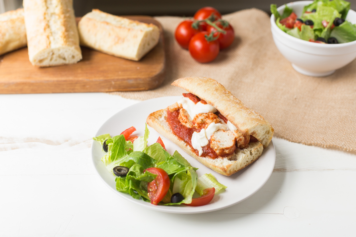 Turkey Meatball Subs