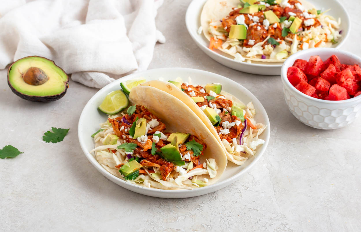 Instant Pot (or not) Jackfruit Tinga Tacos