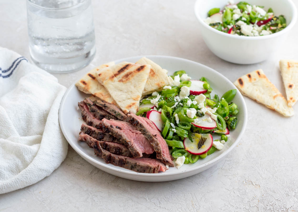 Mediterranean-Style Flank Steak