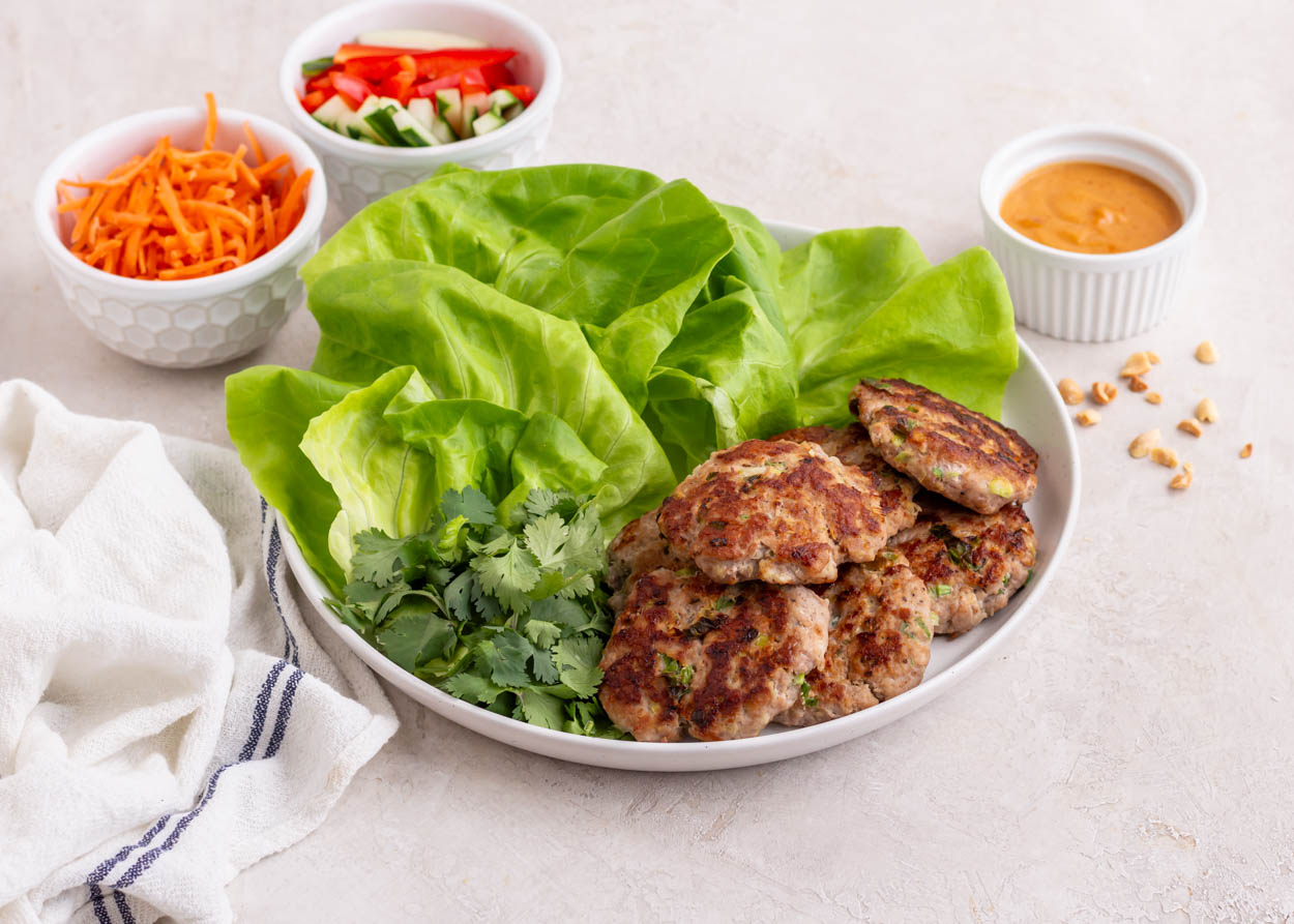 Vietnamese Pork Lettuce Wraps