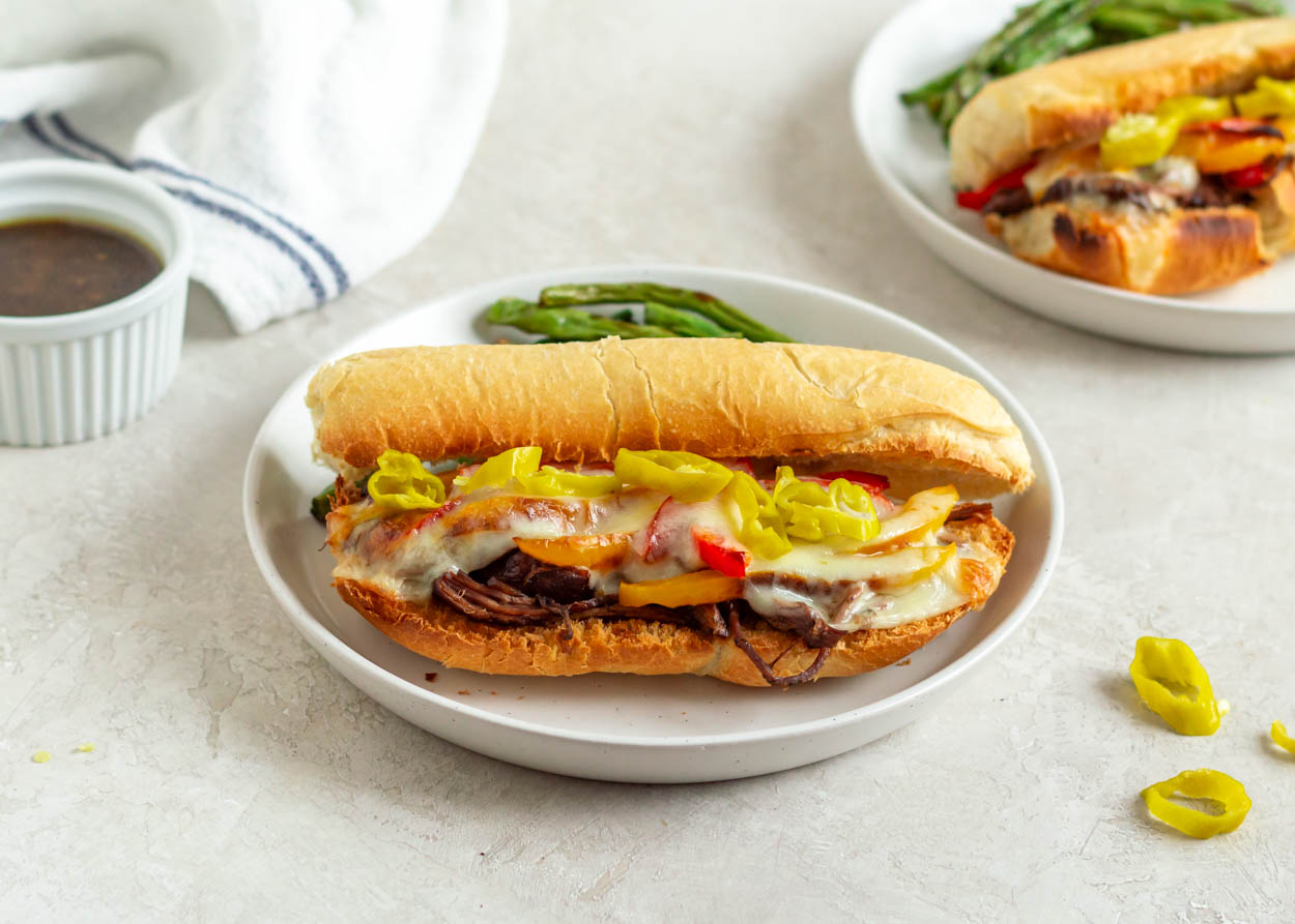 [Leftover] Chicago-Style Italian Beef Sandwiches