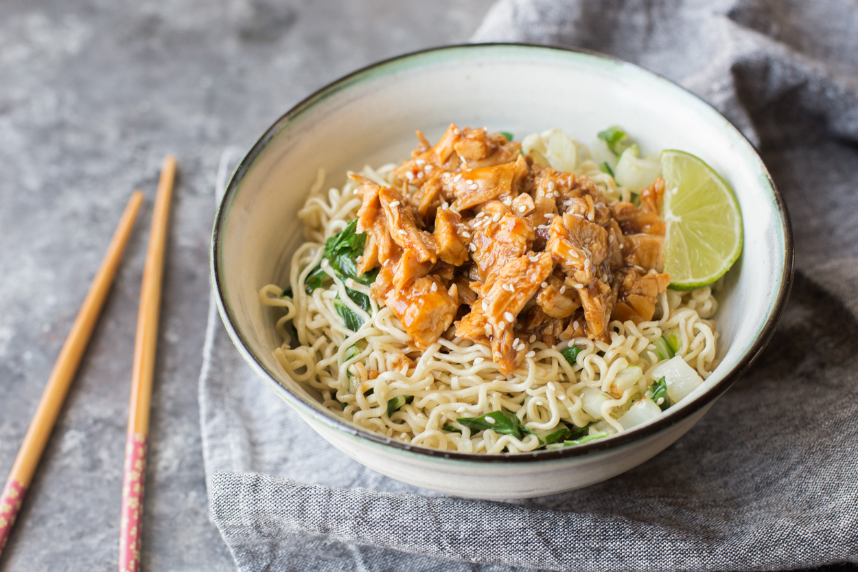 Slow Cooker (or not) Asian Pork Bowls