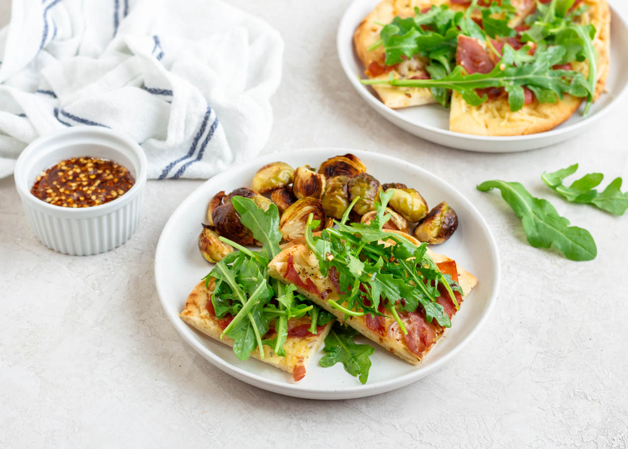 White Bean and Gouda Flatbreads
