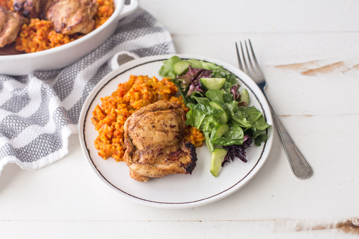 Berbere-Spiced Chicken Thighs