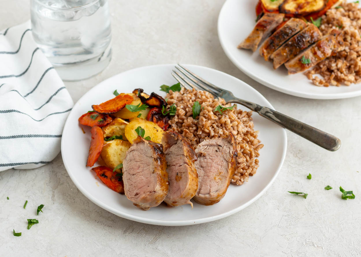 Pork Tenderloin with Apricot Glaze