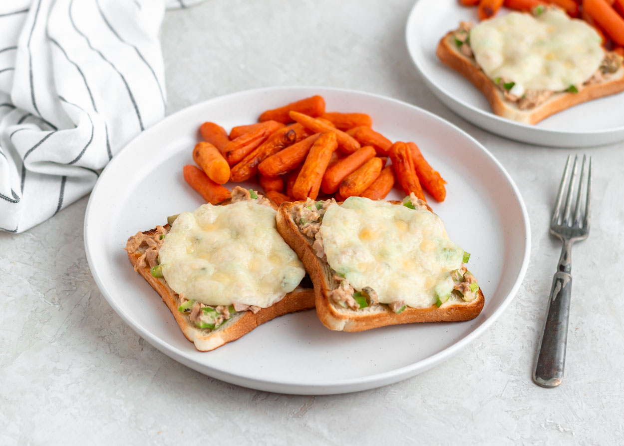 Mashed Chickpea Melts