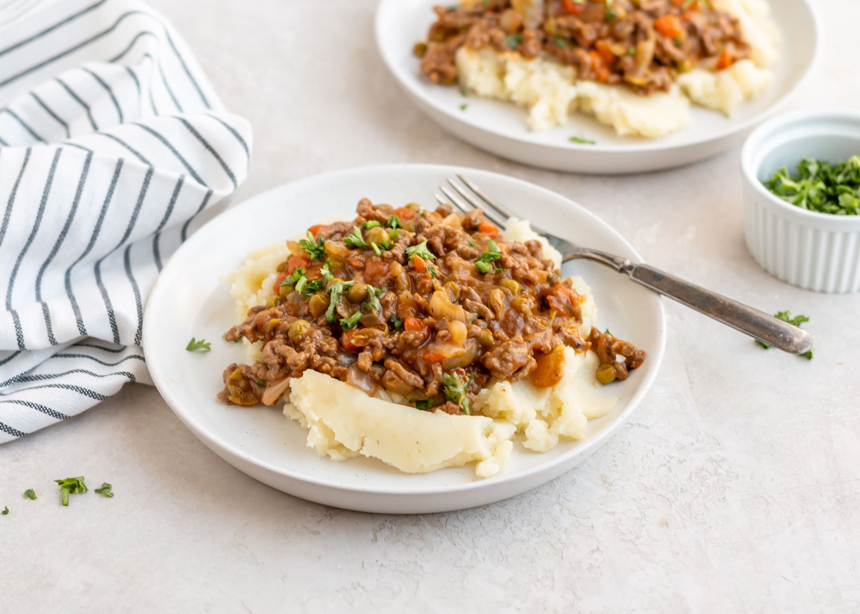 Deconstructed Shepherd's Pie