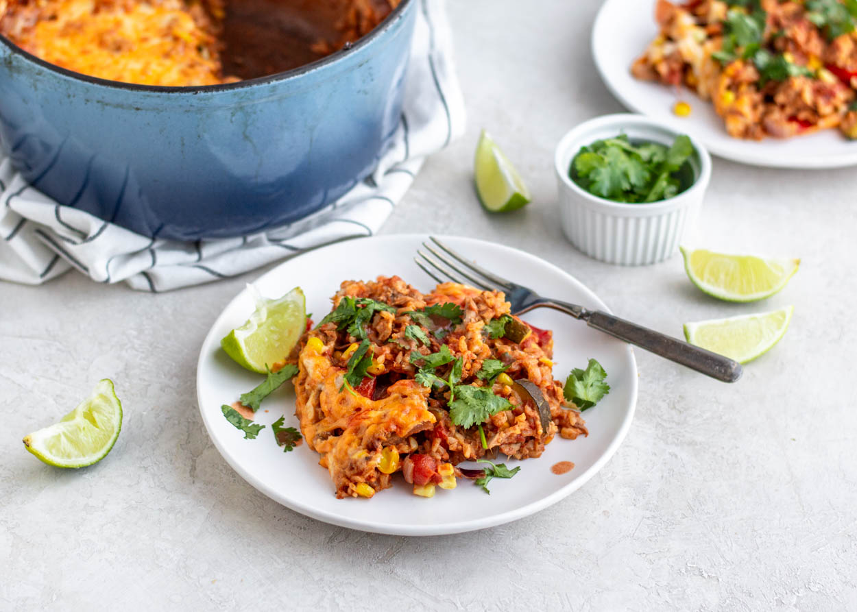Mexican Tuna and Rice Casserole