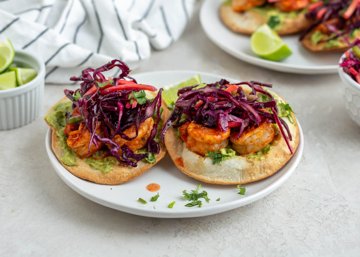 Shrimp Tostadas