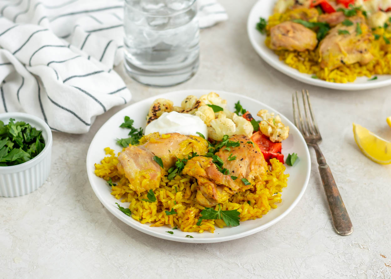 Turmeric Chicken and Rice