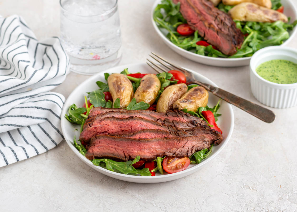 Steak and Potato Salad