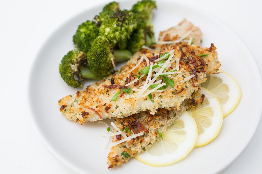 Parmesan & Panko Crusted Dover Sole