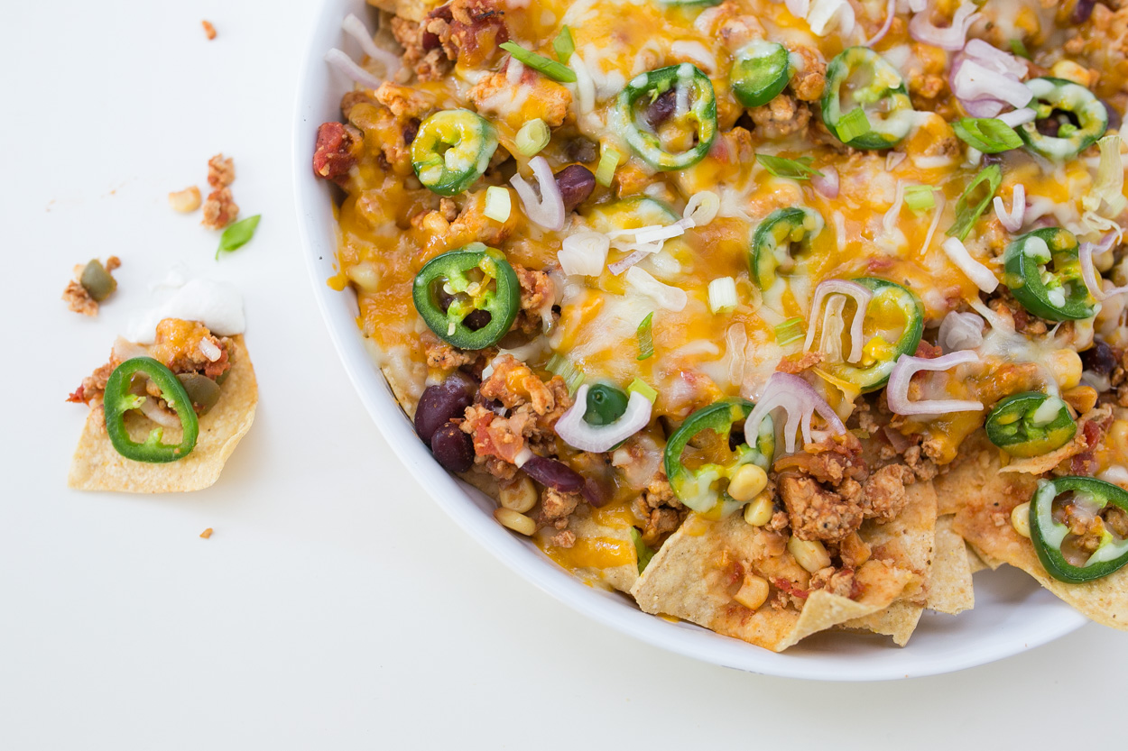 Leftover Chili Nachos
