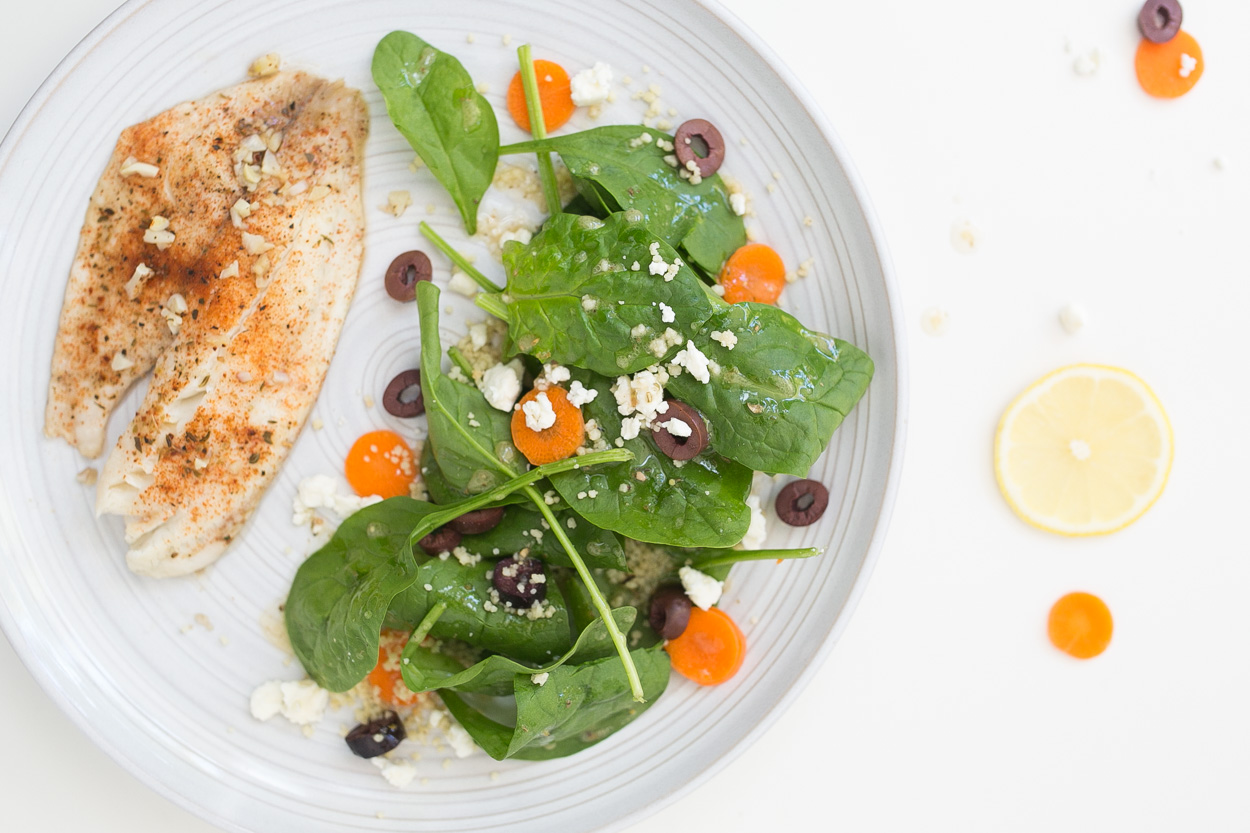 Foil-Baked Mediterranean Tilapia