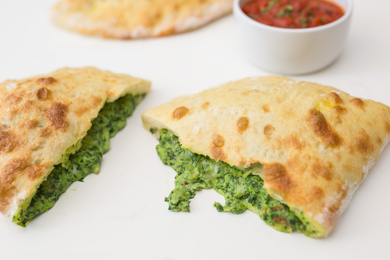 Spinach Calzones