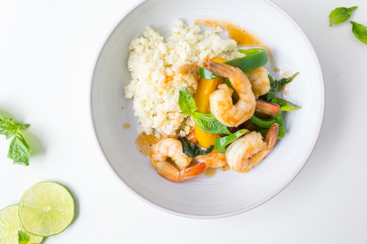 Red Curry Shrimp Stir-Fry
