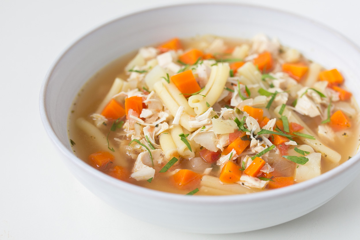 Slow Cooker (or not) Chicken Noodle Soup