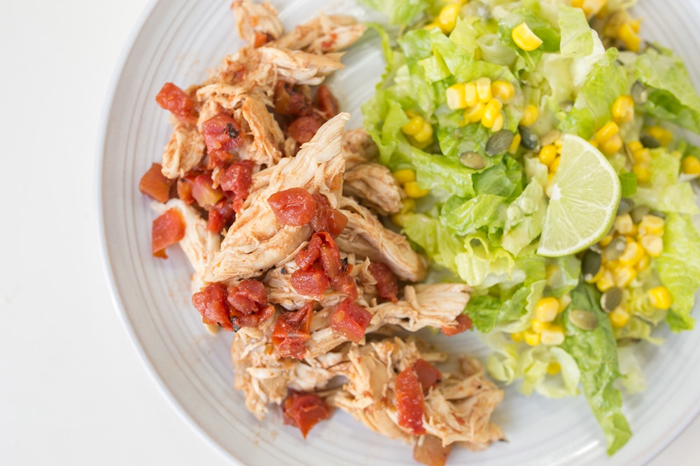 Sweet and Spicy Slow-Cooker Chicken