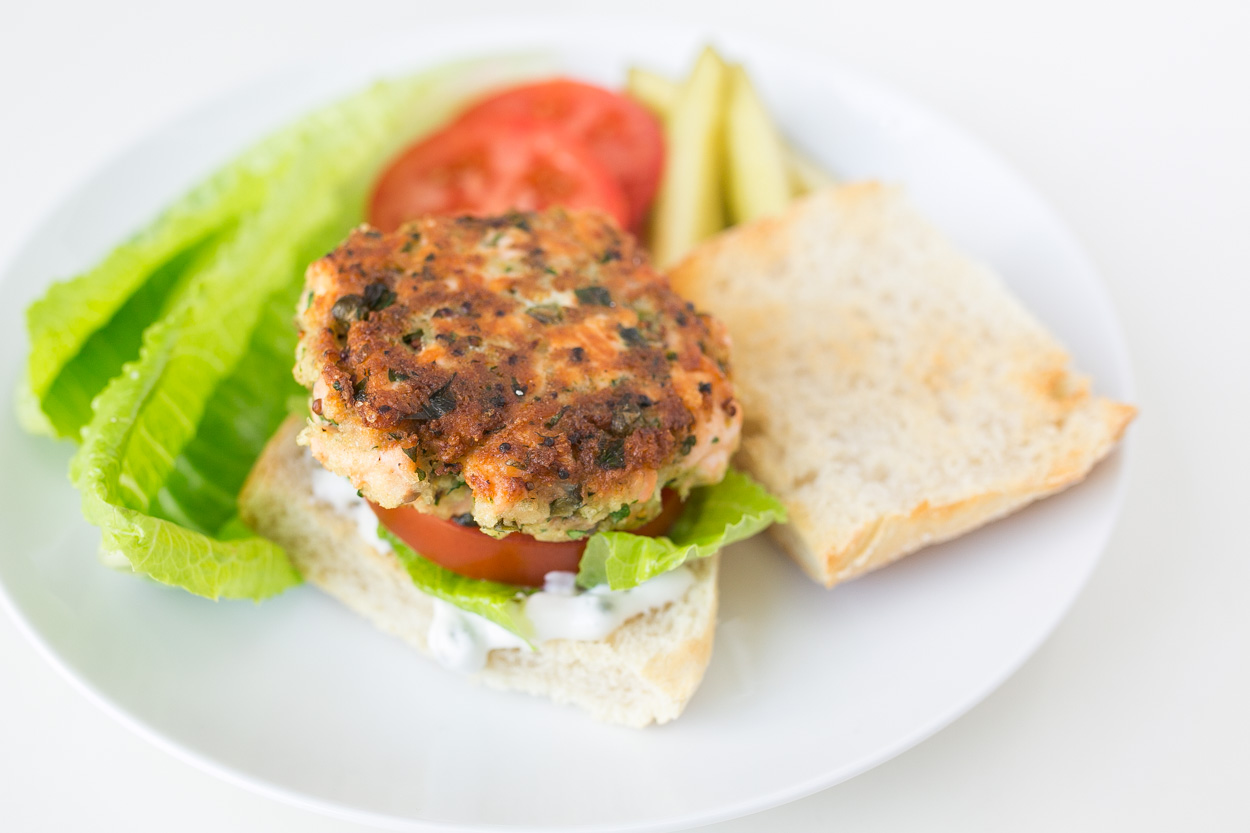 Salmon Burgers