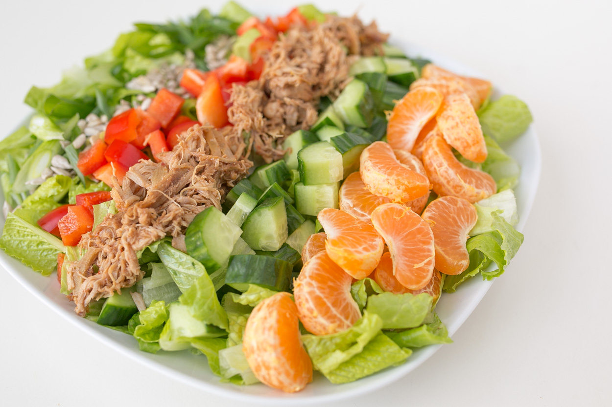 Chopped Leftover Adobo Chicken Salad Cook Smarts