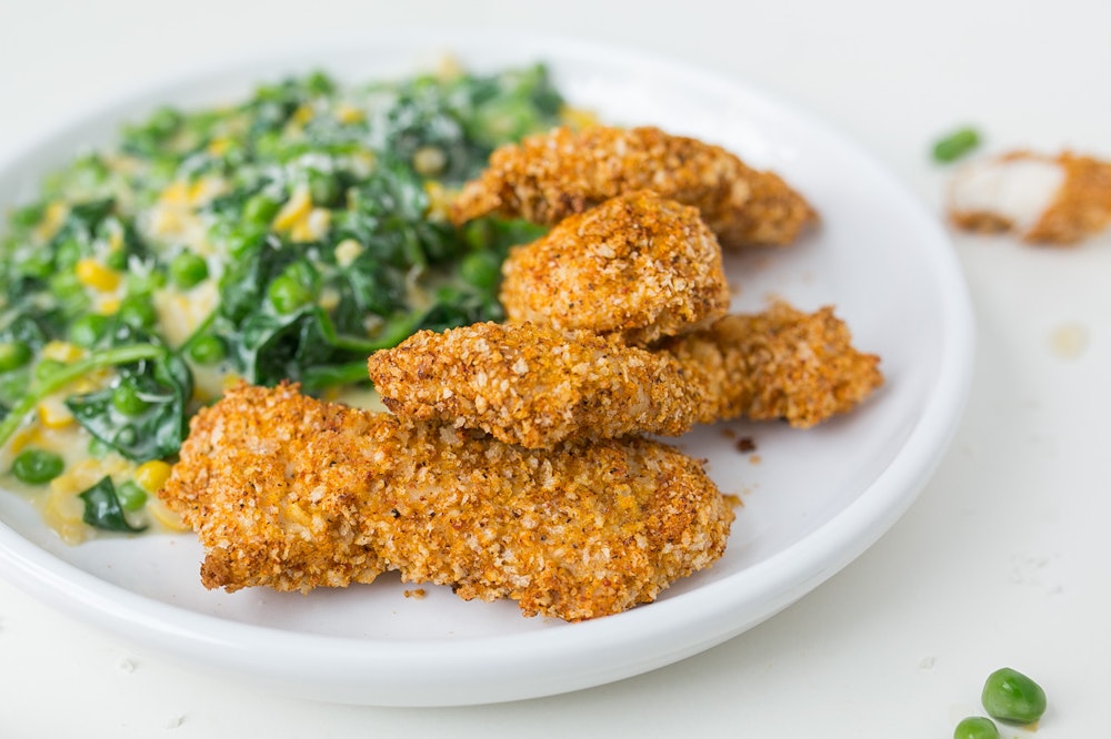 Panko-Crusted Oven-'Fried' Chicken