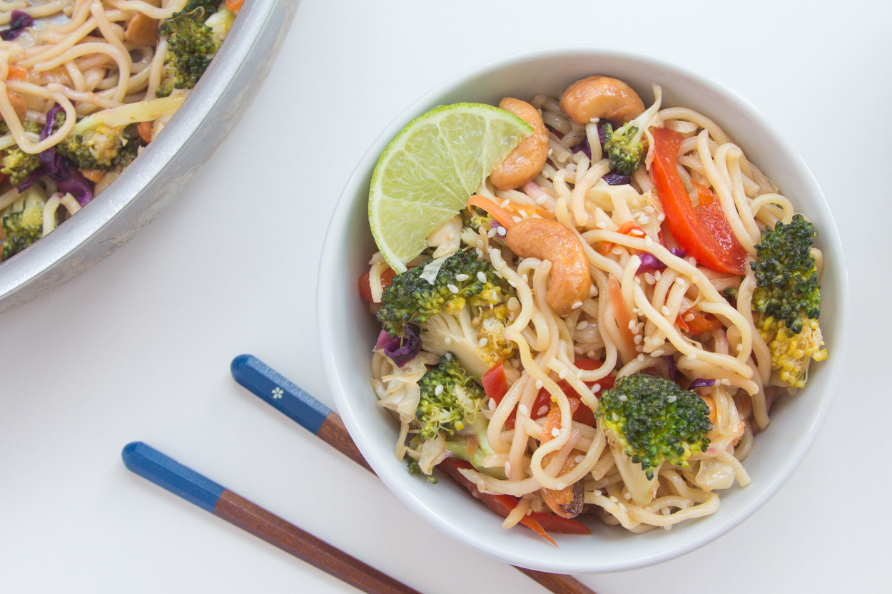 Sesame Ginger Lo Mein