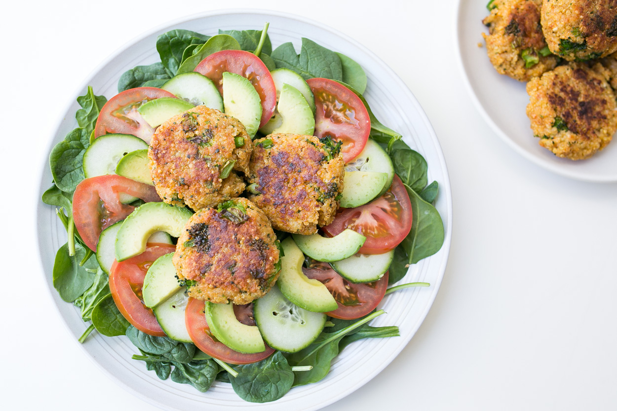 Broccoli & Quinoa Patties