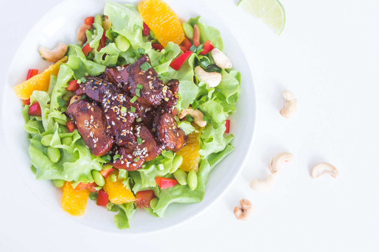 Honey-Sesame Chicken Salad