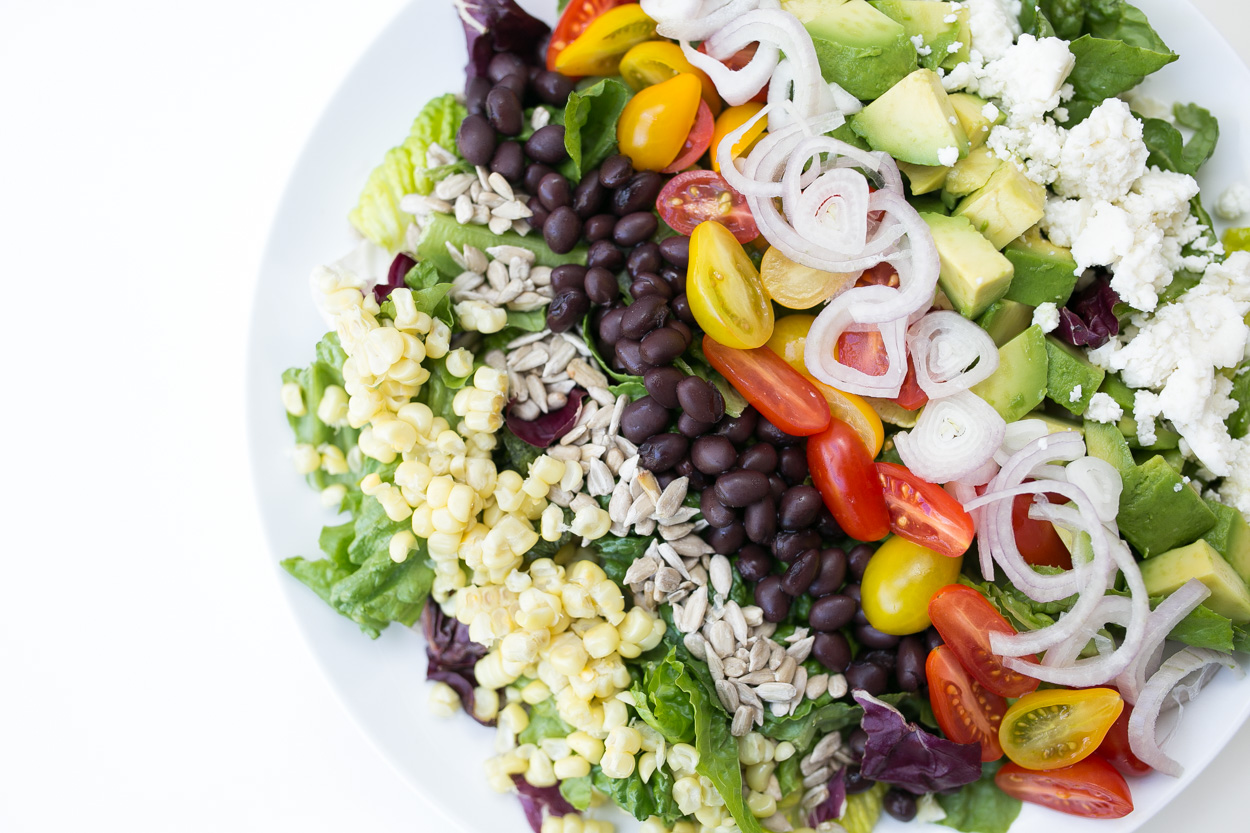 Vegetarian Mexican Chopped Salad