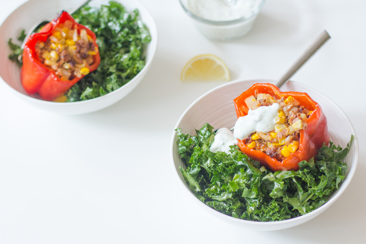 Slow-Cooker Stuffed Peppers