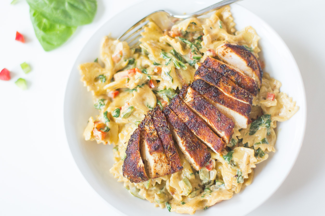 Creamy Cajun Pasta with Chicken