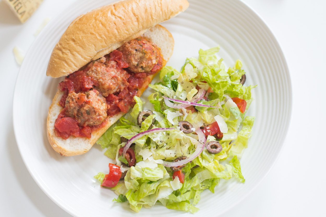 Turkey Meatball Subs
