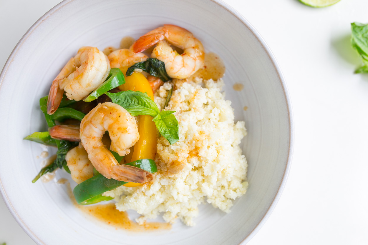 Red Curry Shrimp Stir-Fry