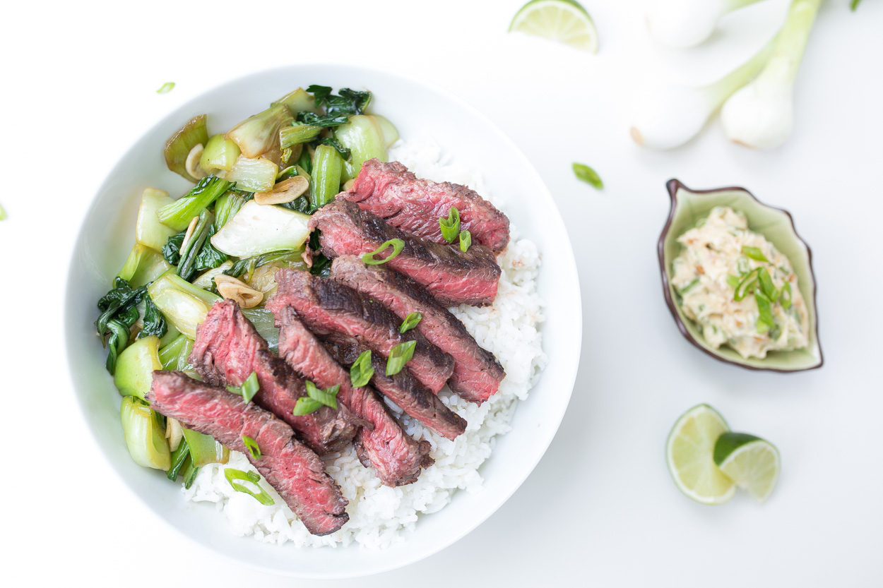 Steak with Aminos-Lime Butter