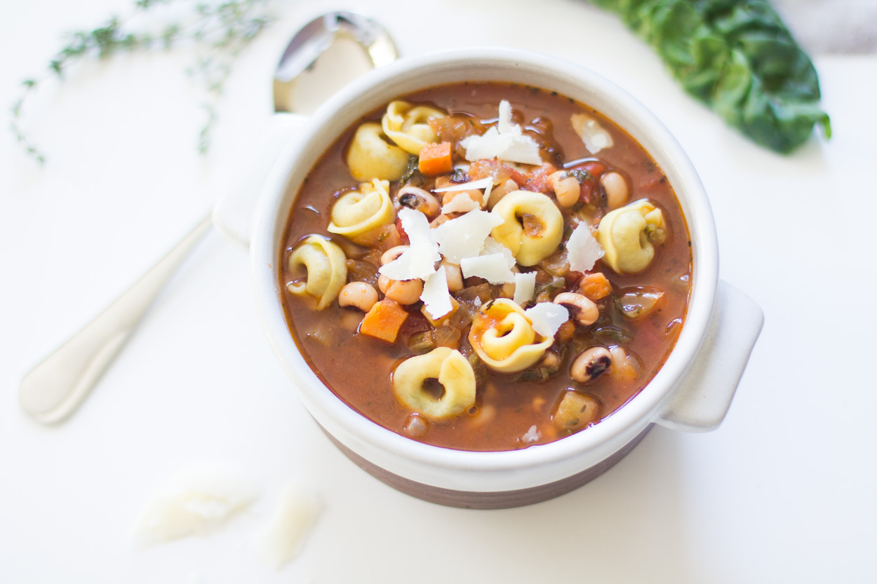 Vegetable Tortellini Soup