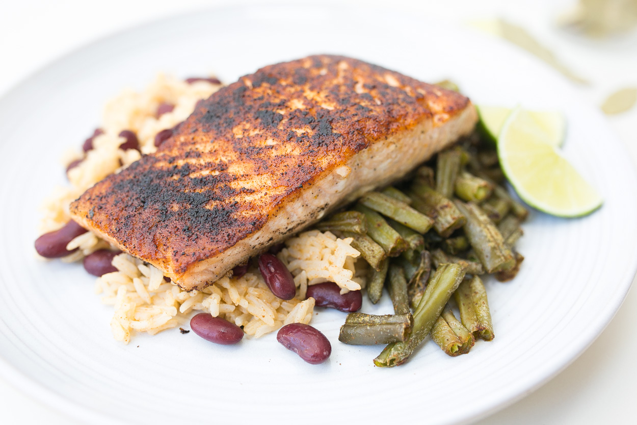 Cajun Blackened Salmon